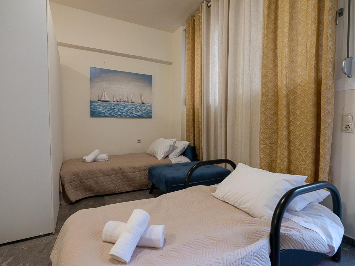 Luxury Apts Heraklion Center Bagian luar foto