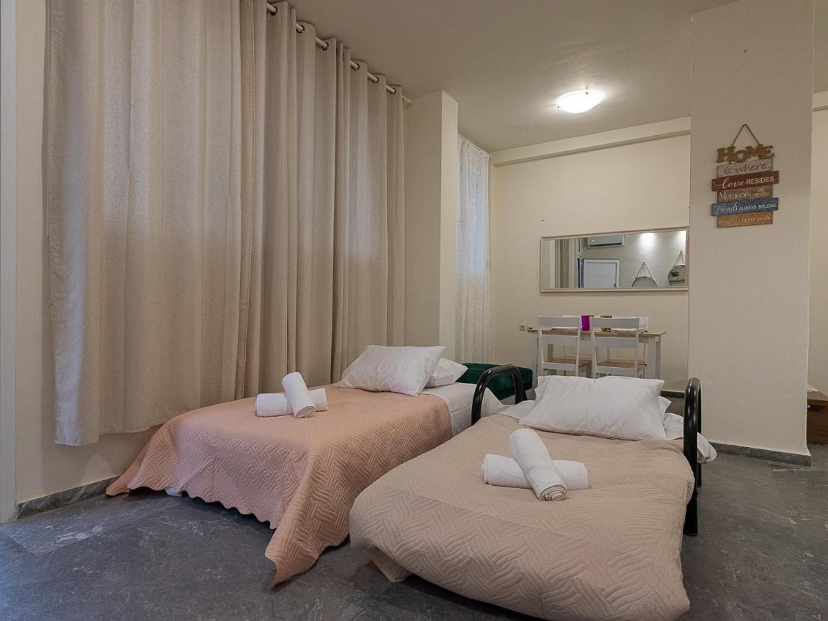 Luxury Apts Heraklion Center Bagian luar foto