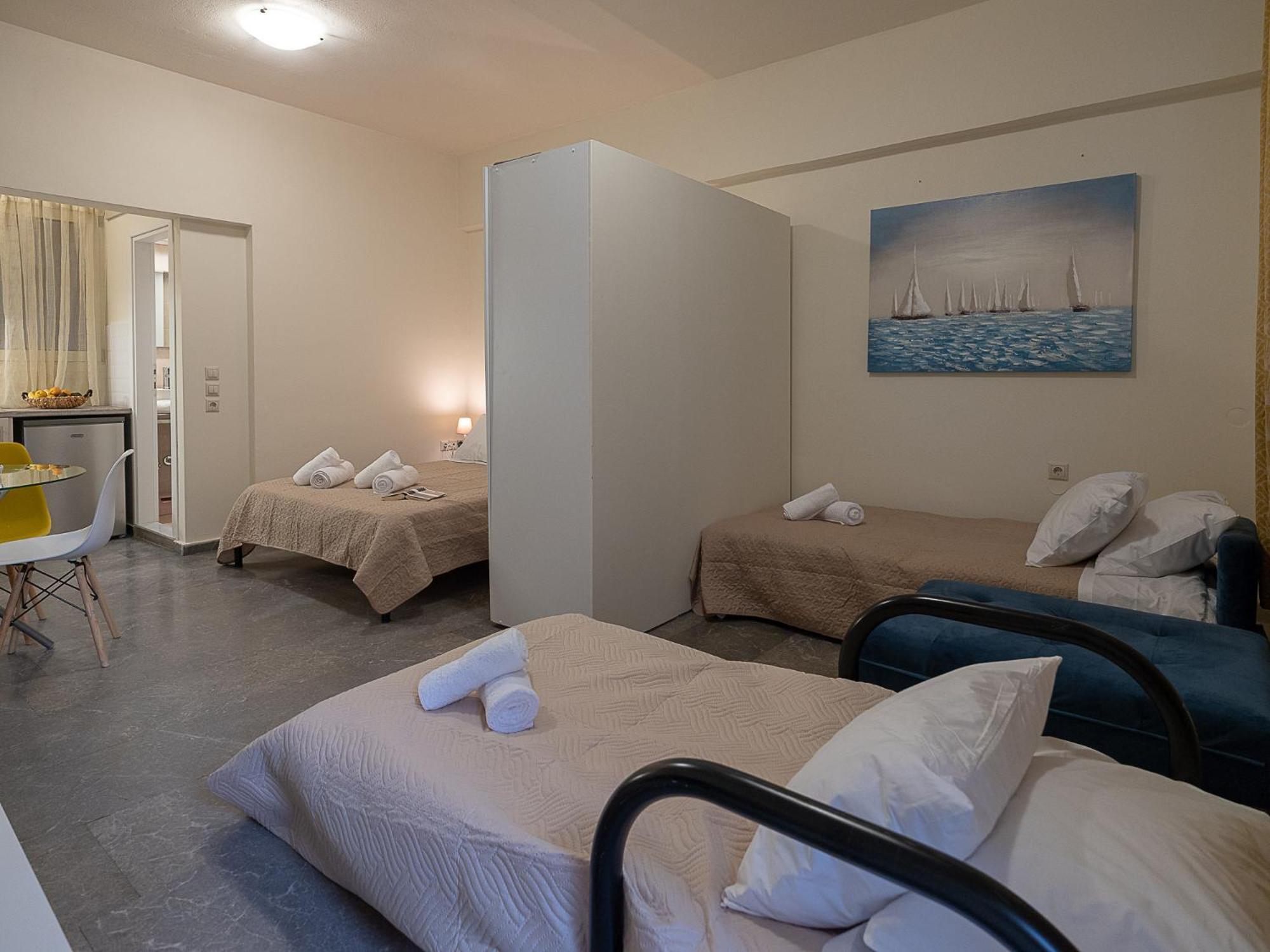 Luxury Apts Heraklion Center Bagian luar foto