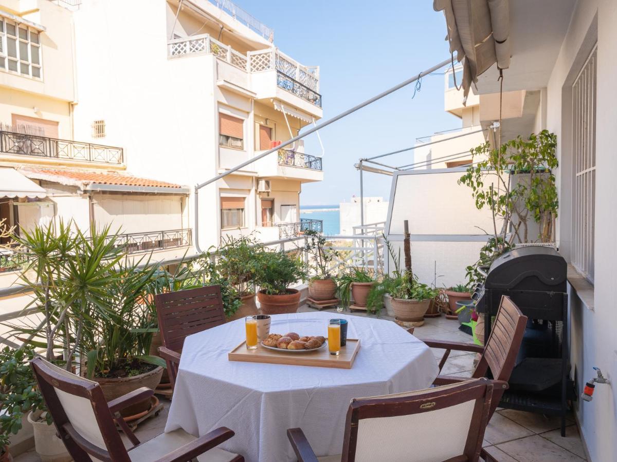 Luxury Apts Heraklion Center Bagian luar foto