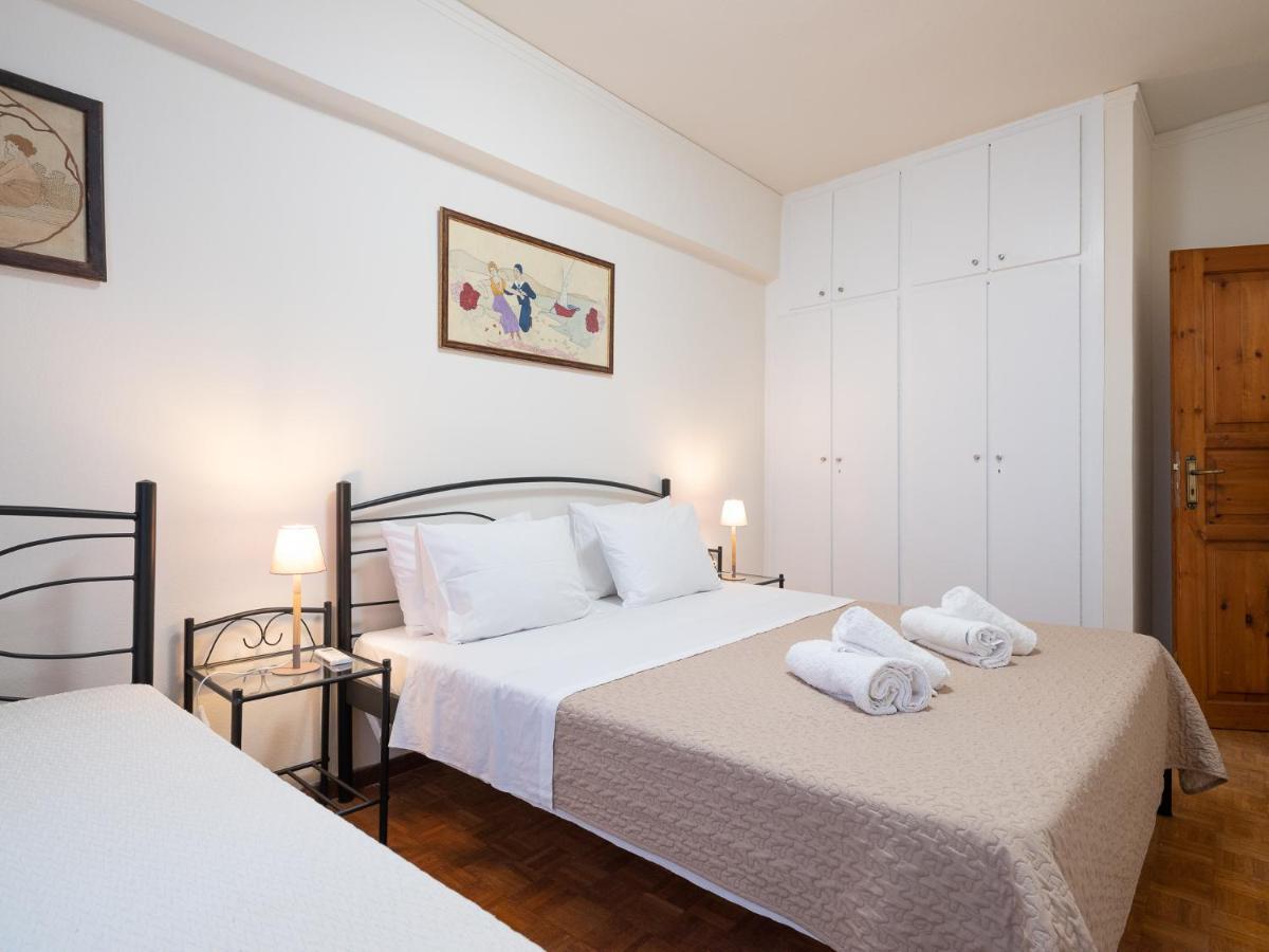 Luxury Apts Heraklion Center Bagian luar foto